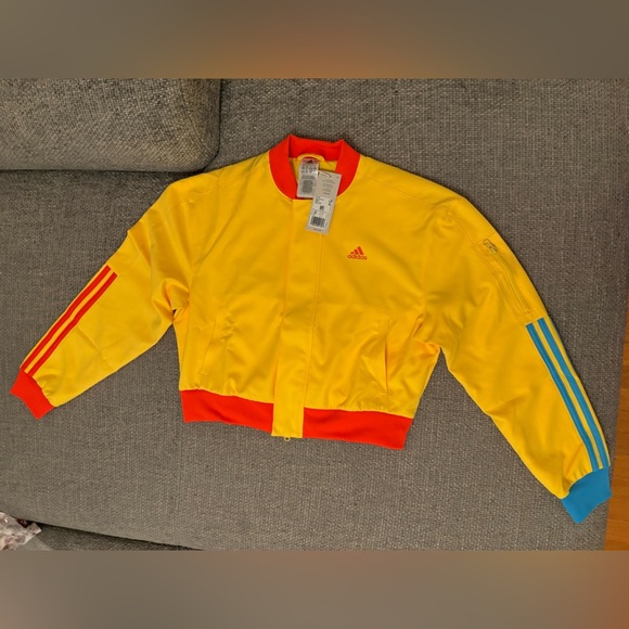 Adidas KC Bomber Jacket Women’s Size Small NWT - Picture 5 of 16